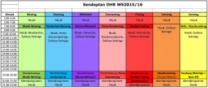 Sendeplan2 OHR WS2015